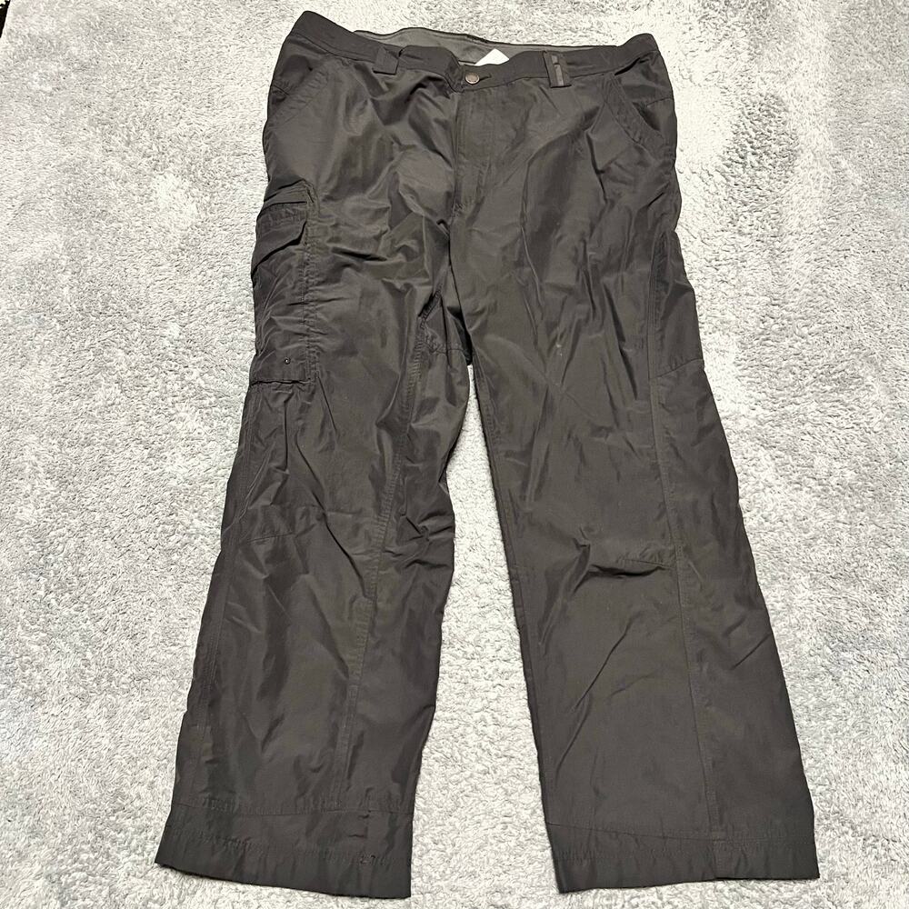 Columbia Titanium Pants Mens 36 (37x27) Gray Nylon Blend Hiking Straight ***
